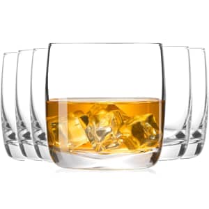 10.5-oz. Whiskey Glass 6-Pack for $16