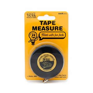Suck UK Double-Sided Tape Measure Filled with 3m of Fun Facts for $8