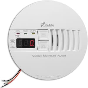 Kidde AC Carbon Monoxide Detector Alarm for $46