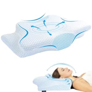 Cervical Memory Foam Pillow for $22