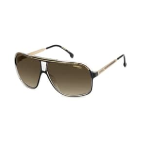 Carrera GRAND PRIX 3 Black Gold/Brown Shaded 64/9/135 men Sunglasses for $75
