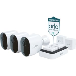 Arlo Pro 4 Spotlight Camera Security Bundle for $200 for members