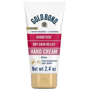 Gold Bond Diabetics' Dry Skin Relief 2.4-oz. Hand Cream for $4