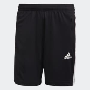 adidas Men's Primeblue Designed to Move Sport 3-Stripe Shorts for $10