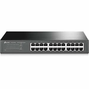 TP-Link 24 Port Gigabit Ethernet Switch | Desktop/ Rackmount | Limited Lifetime Protection | Plug & for $80