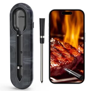 Aurasky Long-Range Wireless Meat Thermometer for $40