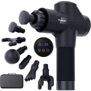 Fusion Deep Tissue Percussion Massage Gun for $53 Fusion Deep Tissue Percussion Massage Gun for $53