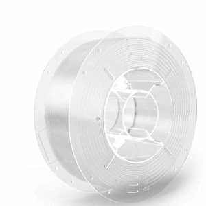SainSmart PRO-3 Tangle-Free Premium 1.75mm PETG 3D Printer Filament, Clear PETG, 2.2 LBS (1KG) for $26