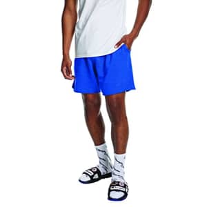 Champion Men's Sweat Shorts, Vintage Dye Living in Blue-586529, Extra Small for $16 Champion Men's Sweat Shorts, Vintage Dye Living in Blue-586529, Extra Small for $16