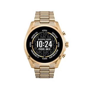 Michael Kors Gen 6 Bradshaw Stainless SteelSmartwatch, Gold Tone Pave-MKT5136V for $284