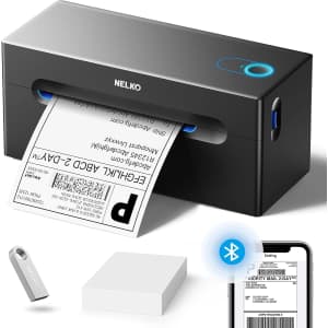 Nelko Bluetooth Thermal Shipping Label Printer for $59