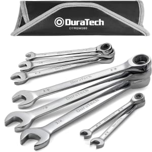 Duratech 8-Piece Ratcheting Wrench Set for $27