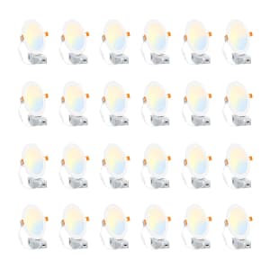 BesLowe 6" LED Recessed Ceiling Light 24-Pack for $90 BesLowe 6" LED Recessed Ceiling Light 24-Pack for $90