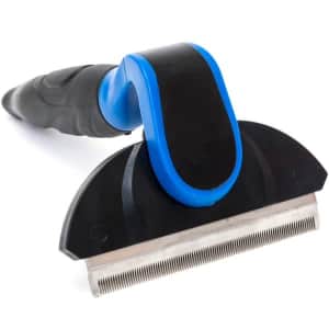 Deshedding Undercoat and Loose Hair Dog Brush for $7