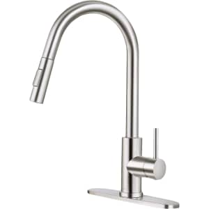 Soka 2-Function Commercial Kitchen Faucet for $23