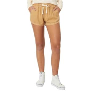 Billabong Women's Road Trippin Shorts, Cosmic Khaki for $29