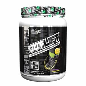 Nutrex Research Outlift | Clinically Dosed Pre-Workout Powerhouse, Citrulline, BCAA, Creatine, for $45