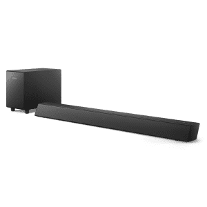 Philips B5305 2.1-Channel Soundbar w/ Wireless Subwoofer for $72