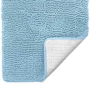 Gorilla Grip Soft Absorbent Plush Bath Rug Mat, Microfiber Dries Quickly, Luxury Chenille Shaggy for $13