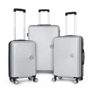 Hikolayae New Kimberly 3-Piece Nested Hardside Luggage Set for $90
