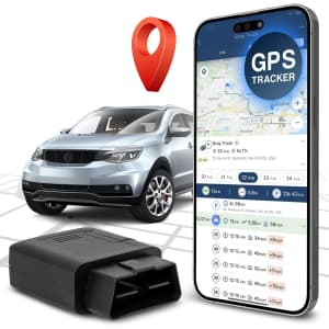 Brickhouse Security OBD-Slot GPS Car Tracker for $14