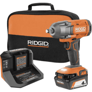 Ridgid 18V 4-Mode 1/2" High-Torque Impact Wrench Kit for $129