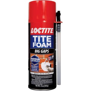 Loctite Tite Foam Big Gaps Foam Sealant 12-oz. Can for $8