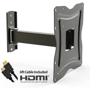Onn TV Wall Mount for 10" to 50" TVs for $15