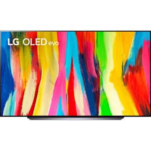 LG C2 OLED83C2PUA 83" 4K HDR 120Hz OLED Evo UHD Smart TV (2022) for $3,439