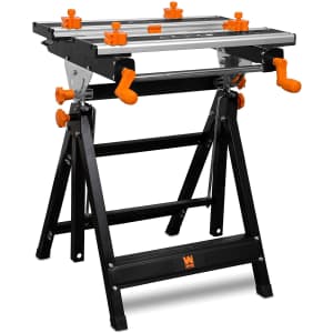 WEN 24" Height Adjustable Tilting Steel Portable Work Bench for $101