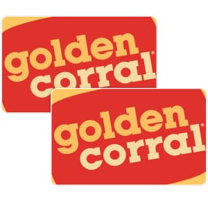 $50 in Golden Corral Gift Cards for $40 for members