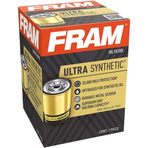 FRAM Ultra Synthetic Interval Spin-On Oil Filter for $7.62 via Sub. & Save FRAM Ultra Synthetic Interval Spin-On Oil Filter for $7.62 via Sub. & Save