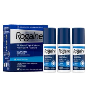 Rogaine Extra Strength 5% Minoxidil Topical Solution 3-Month Supply for $37 via Sub. & Save