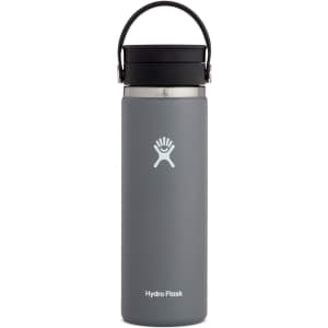 Hydro Flask 20-oz. Wide Mouth Bottle with Flex Cap for $24