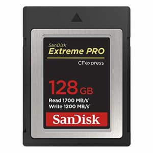 SanDisk 128GB Extreme PRO CFexpress Card for $60 SanDisk 128GB Extreme PRO CFexpress Card for $60