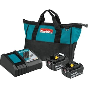 Makita 18V LXT 4.0 Ah Battery & Rapid Optimum Charger Starter Pack for $259 w/ free tool worth up to $239
