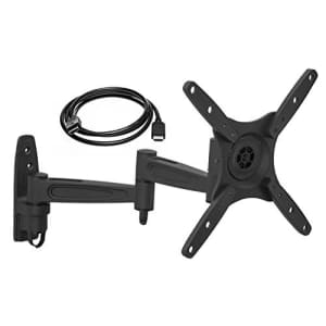 Mount-It! LCD LED TV Wall Mount Full Motion with Swivel Articulating Arm for 17-37, up to 42 in TV for $80 Mount-It! LCD LED TV Wall Mount Full Motion with Swivel Articulating Arm for 17-37, up to 42 in TV for $80