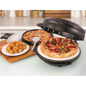 Euro Cuisine 12" Electric Rotating Pizza Maker for $113 Euro Cuisine 12" Electric Rotating Pizza Maker for $113