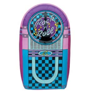 Fun Express Large Inflatable Jukebox, Looks Like Nostalgic Diner - Blows up to 5 feet Tall - Rock for $19