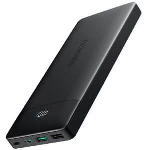 RAVPower 20,000mAh USB-C Power Bank for $22