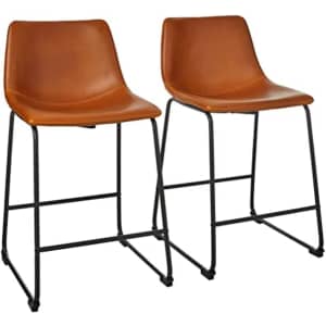 Walker Edison Douglas Armless Counter Chair 2-Count for $164