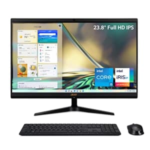 Acer Aspire C24-1700-UR12 AIO Desktop | 23.8" Full HD IPS Display | 12th Gen Intel Core i5-1235U | for $748