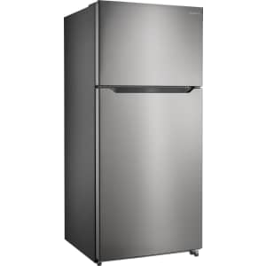 Insignia 18.1-Cu. Ft. Stainless Steel Top-Freezer Refrigerator for $600