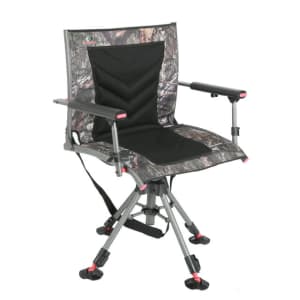 Mossy Oak Camouflage Swivel Blind Chair for $53 Mossy Oak Camouflage Swivel Blind Chair for $53