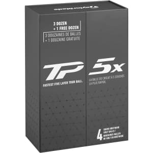TaylorMade 2024 TP5x Golf Balls 48-Pack for $165