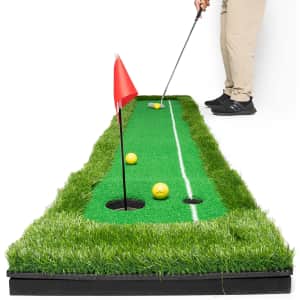 Abco Tech Indoor Golf Putting Green for $80
