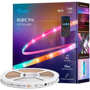Govee WiFi RGBIC LED Strip Light: $21 Govee WiFi RGBIC LED Strip Light: $21