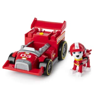Paw Patrol Ready, Race, Rescue Marshall's Race & Go Deluxe Vehicle for $8 Paw Patrol Ready, Race, Rescue Marshall's Race & Go Deluxe Vehicle for $8