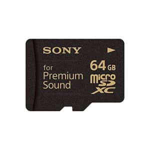 Sony Class10-Adaptive MicroSDXC Card SR-64HXA 64GB for $375