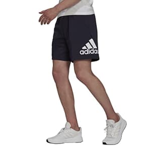 adidas Men's Tall Size Essentials Logo Shorts, Legend Ink/White/White, XX-Large/Long for $18 adidas Men's Tall Size Essentials Logo Shorts, Legend Ink/White/White, XX-Large/Long for $18